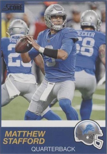 2019 Score Matthew Stafford #213