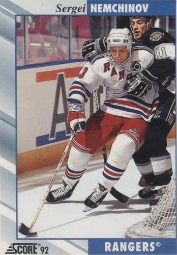 1992-93 Score - Sergei Nemchinov #115