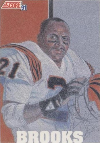 1991 Score James Brooks #622