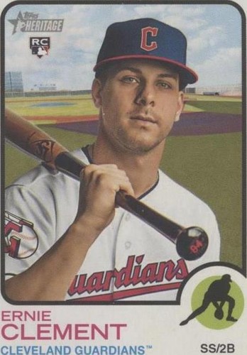 2022 Topps Heritage - Ernie Clement #277