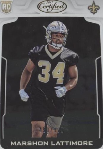 2017 Panini Certified Marshon Lattimore #153