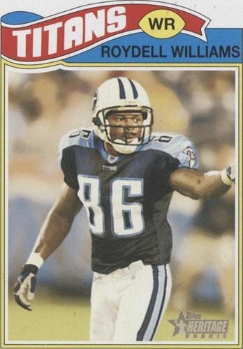 2005 Topps Heritage Roydell Williams #294