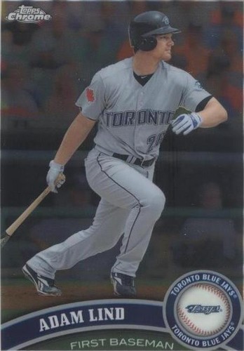 2011 Topps Chrome - Adam Lind #122