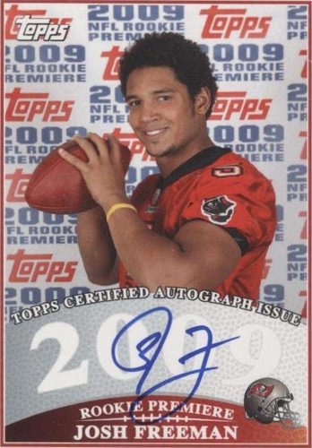 2009 Topps Josh Freeman #RPA-JF