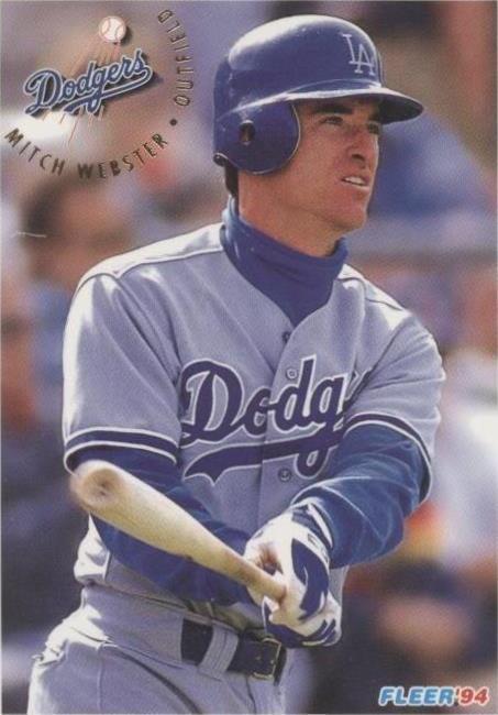 1994 Fleer - Mitch Webster #528