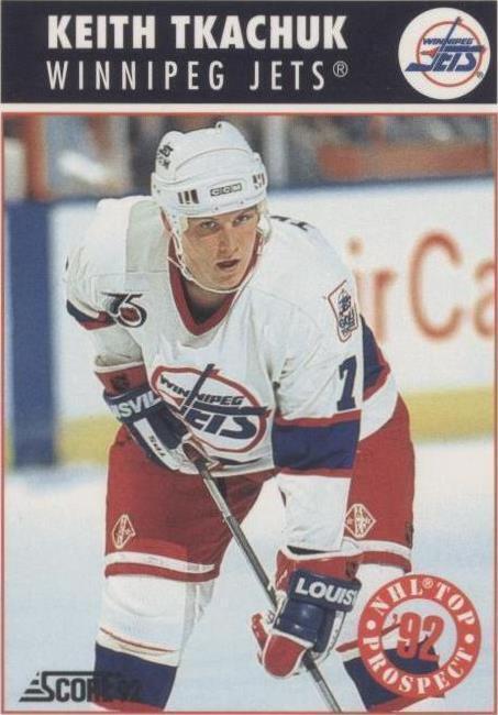 1992-93 Score - Keith Tkachuk #450