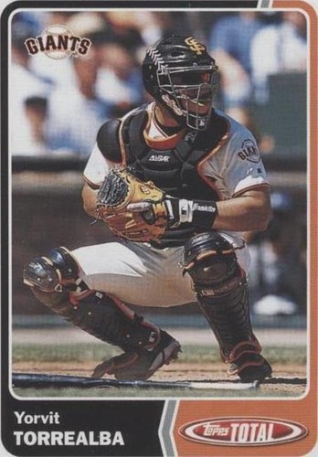 2003 Topps Total - Yorvit Torrealba #580
