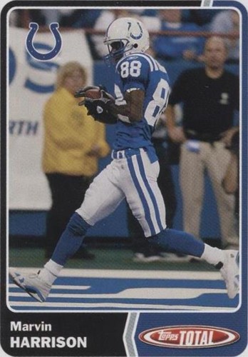 2003 Topps Total Marvin Harrison #45