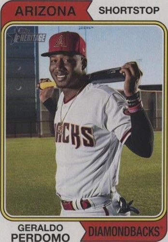 2023 Topps Heritage - Geraldo Perdomo #251