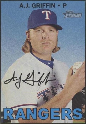 2016 Topps Heritage High Number - A.J. Griffin #565