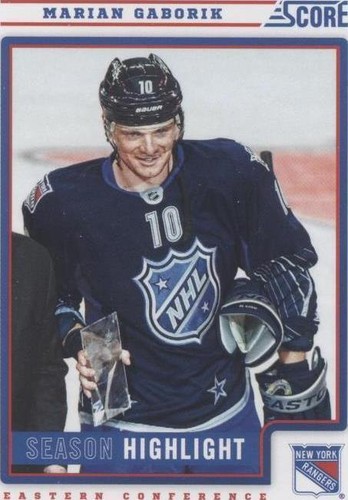 2012-13 Score - Marian Gaborik #16