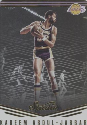 2016-17 Panini Studio - Kareem Abdul-Jabbar #54