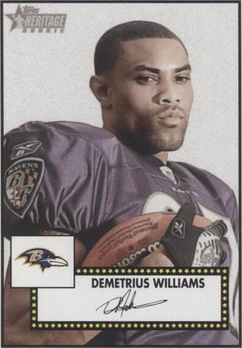 2006 Topps Heritage Demetrius Williams #129