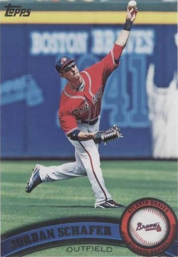 2011 Topps - Jordan Schafer #437