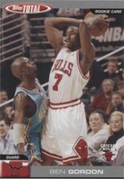 2004-05 Topps Total - Ben Gordon #321