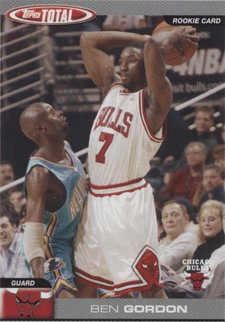 2004-05 Topps Total - Ben Gordon #321