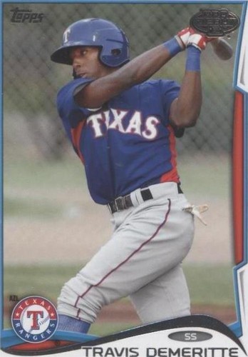 2014 Topps Pro Debut - Travis Demeritte #121