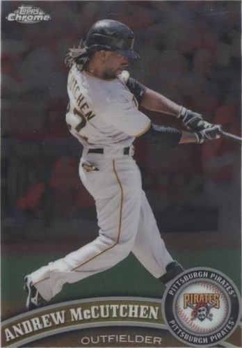 2011 Topps Chrome - Andrew McCutchen #8