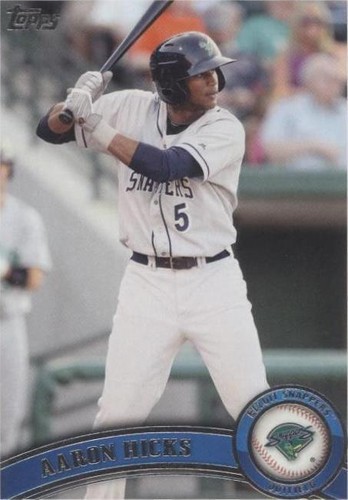2011 Topps Pro Debut - Aaron Hicks #4