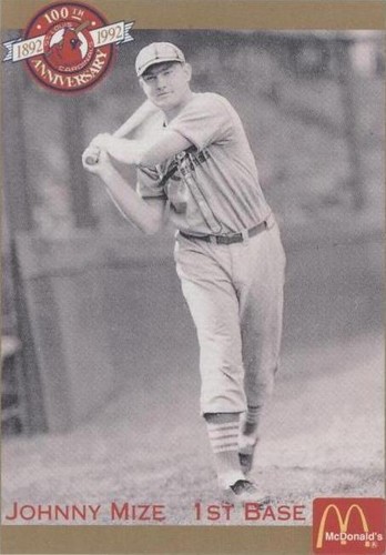 1985 Topps Circle K Johnny Mize St. Louis Cardinals #32 | eBay