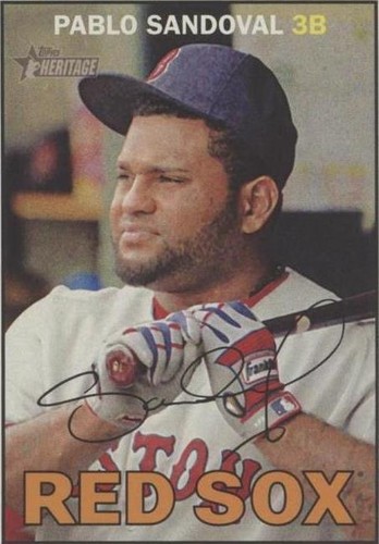 2016 Topps Heritage - Pablo Sandoval #409