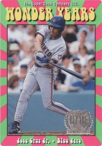 1999 Upper Deck - Jose Cruz Jr. #WY6