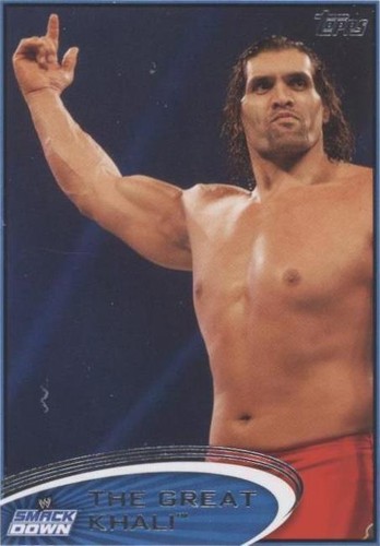 2012 Topps WWE - The Great Khali #28