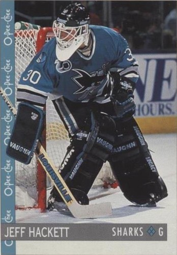 1992-93 O-Pee-Chee - Jeff Hackett #218