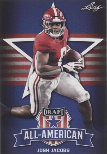 2019 Leaf Draft Josh Jacobs #74
