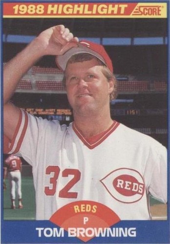 1989 Score - Tom Browning #658