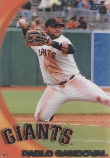 Topps 2010 - Pablo Sandoval #190