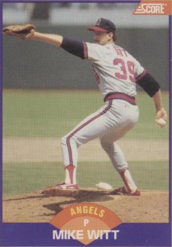 1989 Score - Mike Witt #298