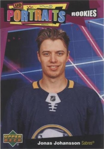 2020-21 Upper Deck - Jonas Johansson #P-92
