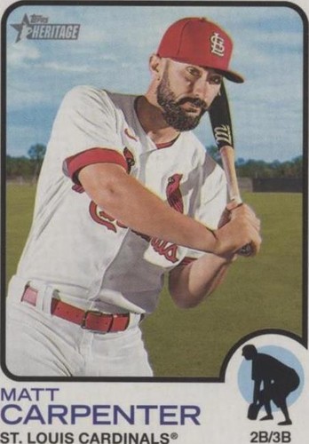 2022 Topps Heritage - Matt Carpenter #402