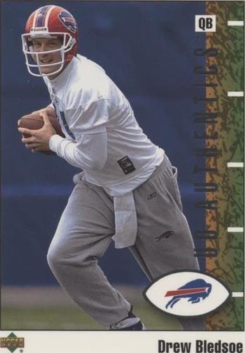 2002 UD Authentics Drew Bledsoe #9
