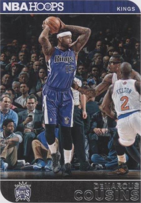 2014-15 NBA Hoops - DeMarcus Cousins #8