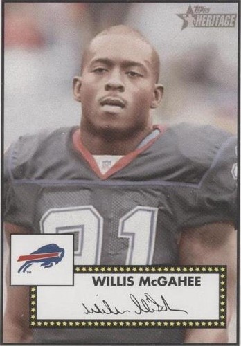 2006 Topps Heritage Willis McGahee #321