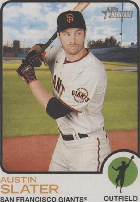 2022 Topps Heritage - Austin Slater #236