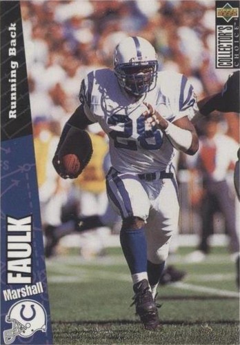 1996 Upper Deck Collector's Choice Marshall Faulk #91