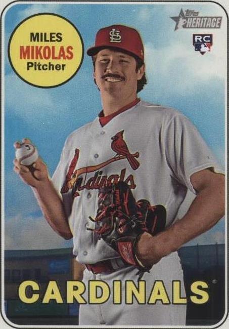 2018 Topps Heritage High Number - Miles Mikolas #559
