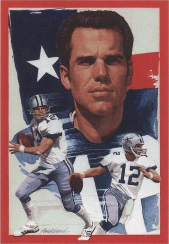 1994 Ted Williams Card Company Roger Staubach's NFL Football Roger Staubach #AC6