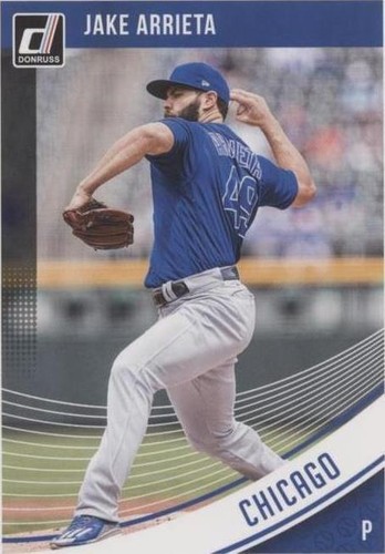 2018 Panini Donruss - Jake Arrieta #75