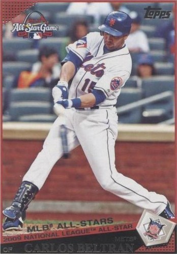 2009 Topps Updates & Highlights - Carlos Beltran #UH47