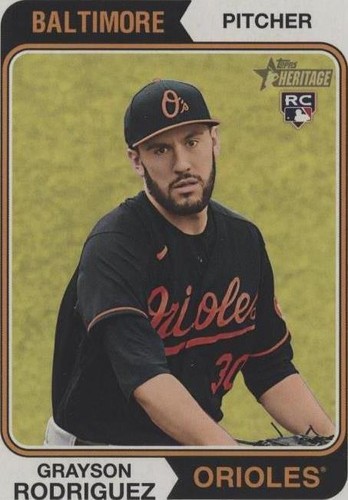 2023 Topps Heritage High Number - Grayson Rodriguez #541
