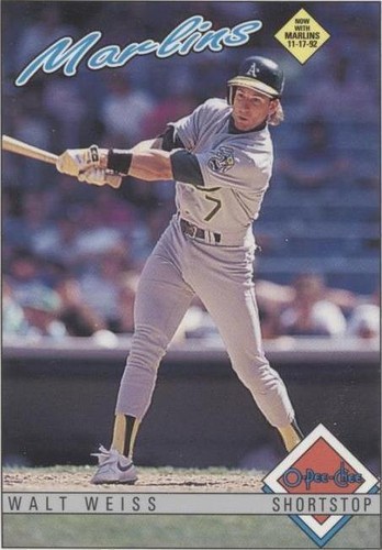 1993 O-Pee-Chee - Walt Weiss #319