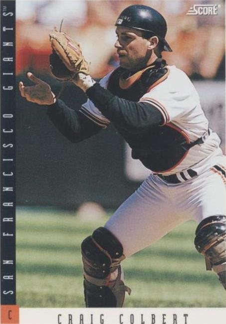 1993 Score - Craig Colbert #255