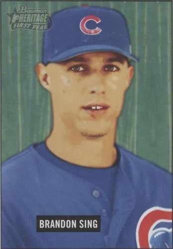 2005 Bowman Heritage - Brandon Sing #235