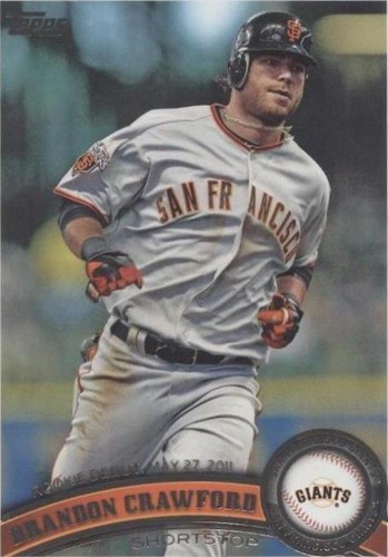 2011 Topps Update Series - Brandon Crawford #US136