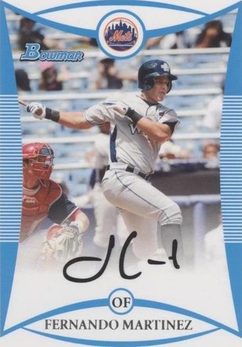2008 Bowman Draft Picks & Prospects - Fernando Martinez #BDPP101