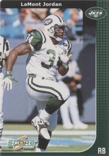 2002 Score LaMont Jordan #157